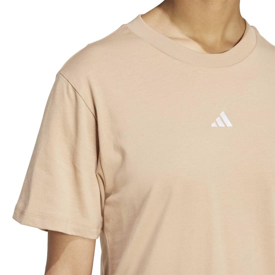 Women's adidas W Sl Sj T in Warm Sandston - Image 5