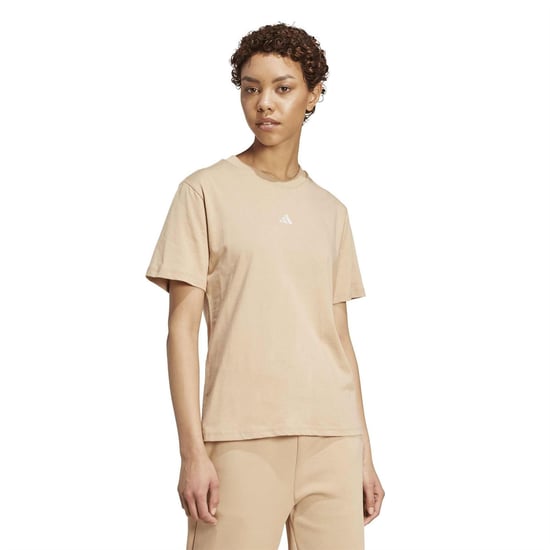 Women's adidas W Sl Sj T in Warm Sandston - Image 6