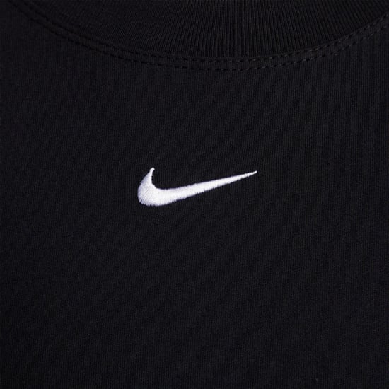 Women's Nike Logo T Shirt Womens in .Black/White - Image 4