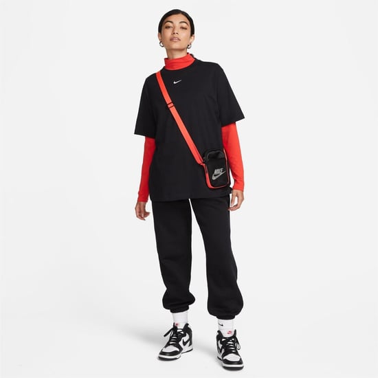 Women's Nike Logo T Shirt Womens in .Black/White - Image 5