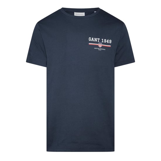 Men's Gant Graphic T- Shirt in MARINE - Image 1