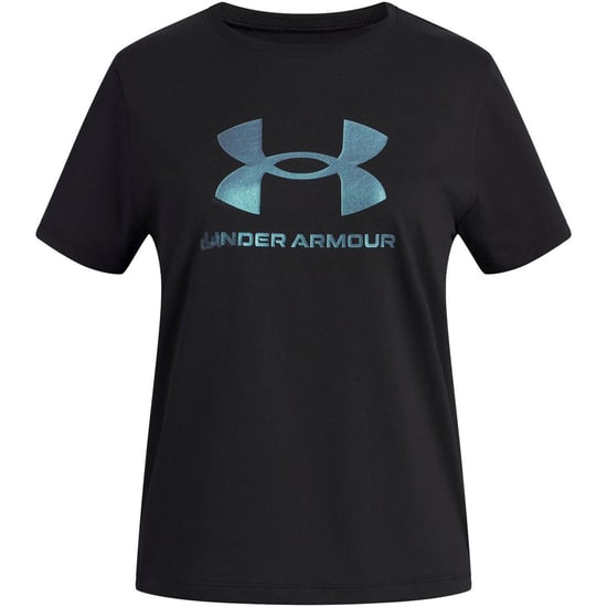 Girls Under Armour G Rival Shimmer S in Black - Image 1