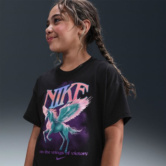 Girls Nike G Nsw Tke Flght Jn99 in Black - Image 6