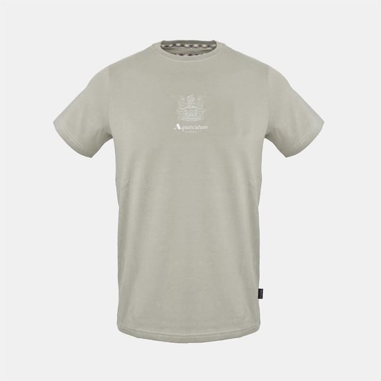 Men's Aquascutum T-shirt in Grey - Image 1