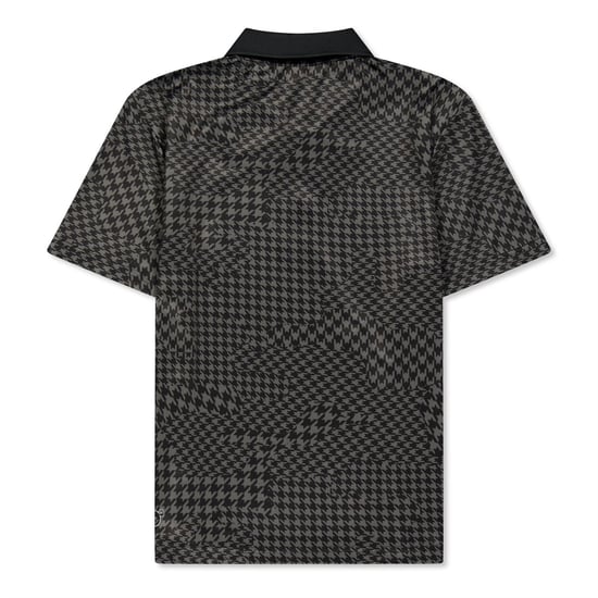 Boys Puma Boy New Wave Camo Polo Juniors in Black - Image 2