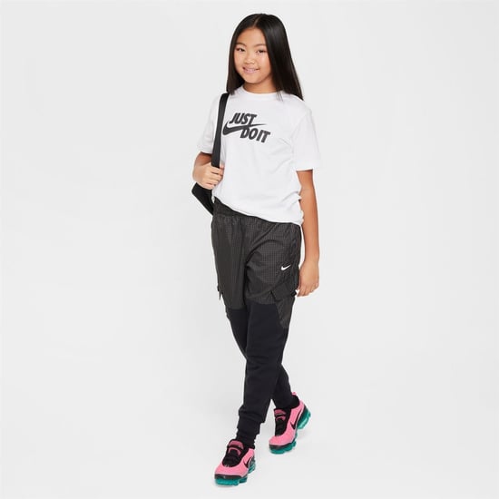 Girls Nike K Nsw T Jdi Hbr in White - Image 5