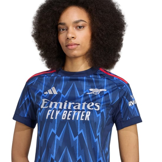 Women's adidas Arsenal Away Shirt 2025 2026 in Blue/Grey - Image 5