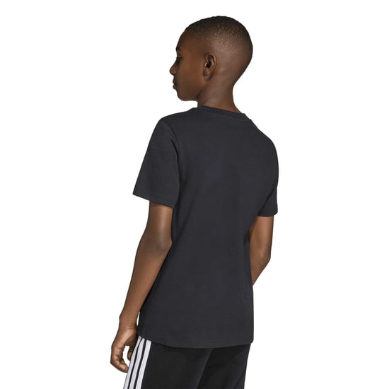 Boys adidas J Moto 1 in Black - Image 5