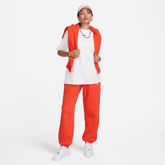 Women's Nike Logo T Shirt Womens in .White/Black - Image 5