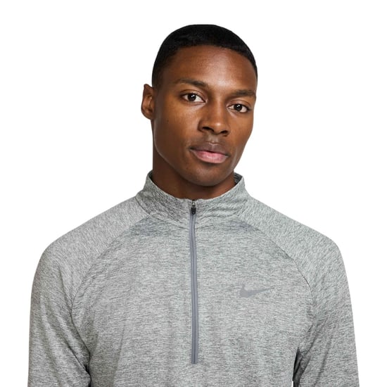Nike Heren Stride Hardloop Top (Rook Grijs) - Image 4