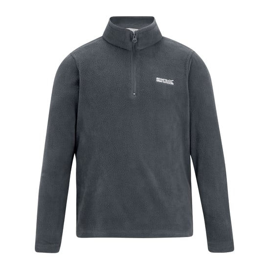 Regatta - Geweldige Outdoors Kinder Hot Shot II Half Zip Fleece Hoodie (Donkere storm) - Image 2