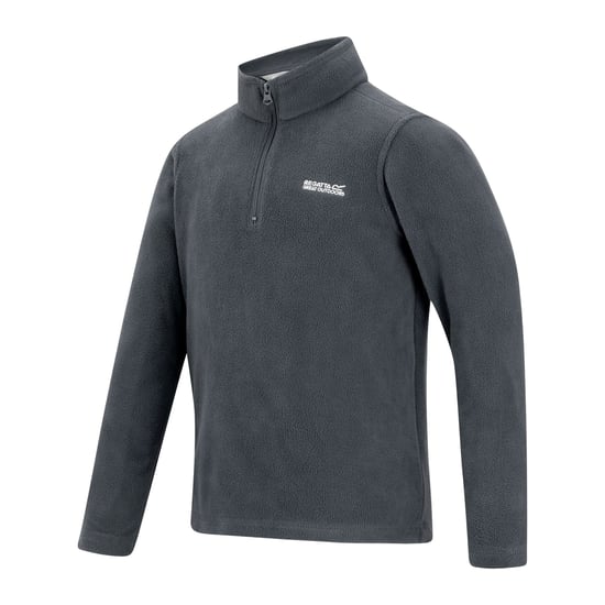 Regatta - Geweldige Outdoors Kinder Hot Shot II Half Zip Fleece Hoodie (Donkere storm) - Image 4