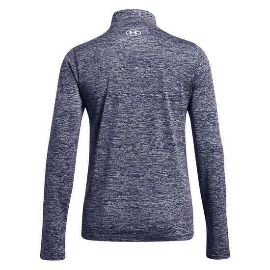 Under Armour Dames-top met halve rits en textuur (Middernacht marine) - Image 2