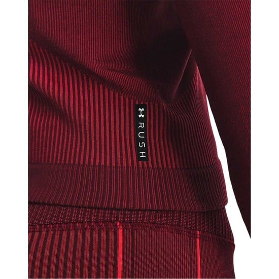 Under Armour UA Rush naadloze top met lange mouwen voor dames (Rood) - Image 4