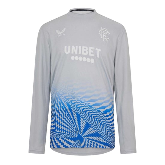 Castore Unisex Rangers FC Performance T-shirt met lange mouwen voor volwassenen (Blauw) - Image 1