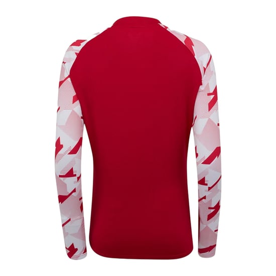 Castore Dames Engeland Rode Rozen Drill Top (Rood/Wit) - Image 2