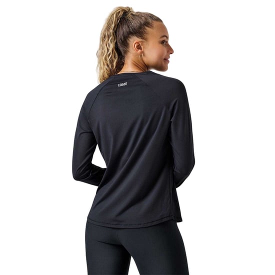 Casall Womens/Ladies Performance Long-Sleeved Gym Technical Top (Black) - Image 3