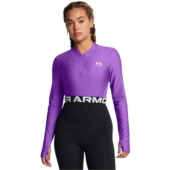Under Armour Womens/Ladies HeatGear Top (Purple) - Image 1