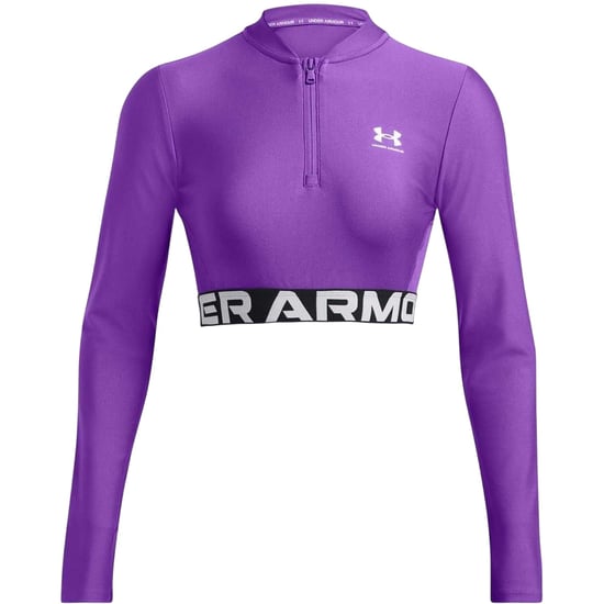 Under Armour Womens/Ladies HeatGear Top (Purple) - Image 2
