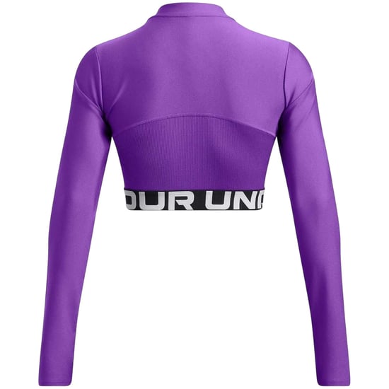 Under Armour Womens/Ladies HeatGear Top (Purple) - Image 3