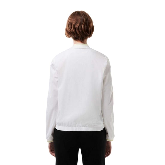 Lacoste Dames-T-shirt met opdruk, standaardpasvorm (Wit) - Image 2