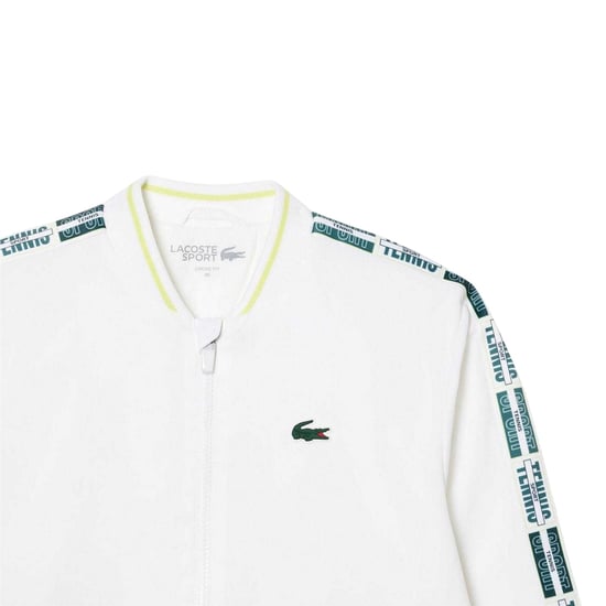 Lacoste Dames-T-shirt met opdruk, standaardpasvorm (Wit) - Image 4