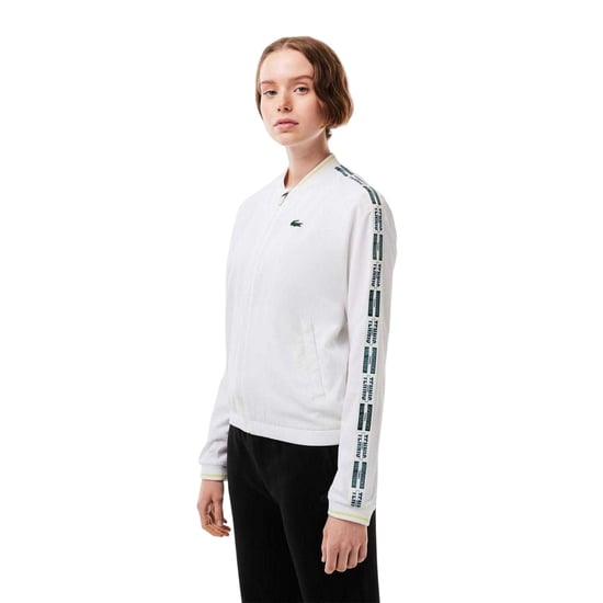 Lacoste Dames-T-shirt met opdruk, standaardpasvorm (Wit) - Image 5