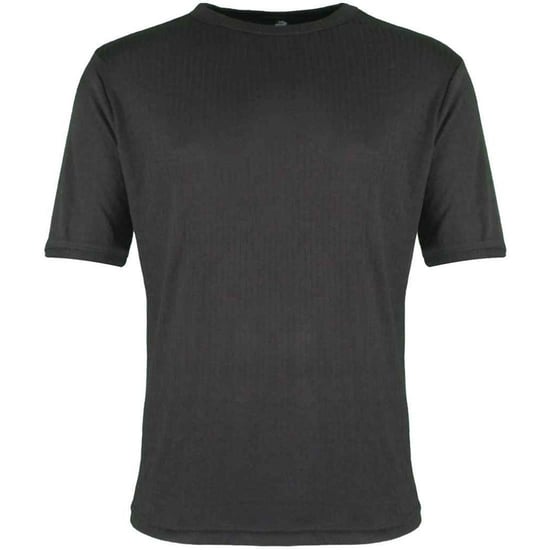 Warrior Heren thermisch T-shirt met korte mouwen (Zwart) - Image 1