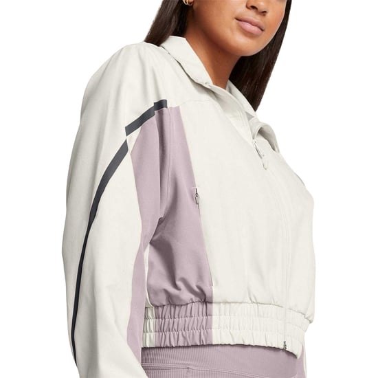 Under Armour Womens/Ladies Funnel Neck Long-Sleeved Top (White) - Image 3