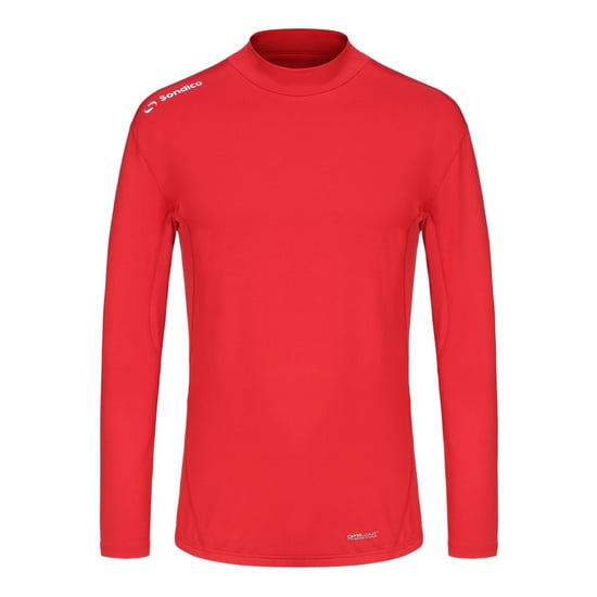 Sondico Heren-basislaagshirt met hoge kraag (Rood) - Image 1