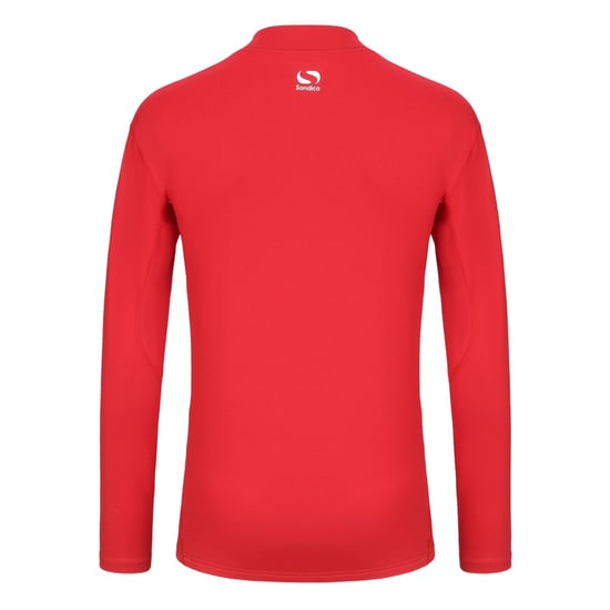 Sondico Heren-basislaagshirt met hoge kraag (Rood) - Image 2