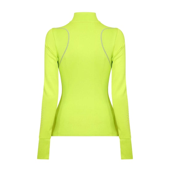 Nike Womens/Ladies Swift Jersey Quarter Zip Top (Silver) - Image 2