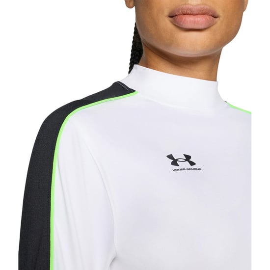 Under Armour Womens/Ladies Challenger Fitted Base Layer Top (White/Black) - Image 5