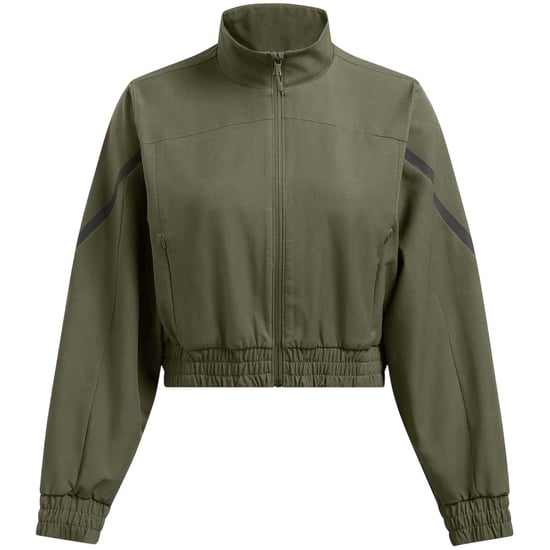 Under Armour Womens/Ladies Funnel Neck Long-Sleeved Top (Green) - Image 1