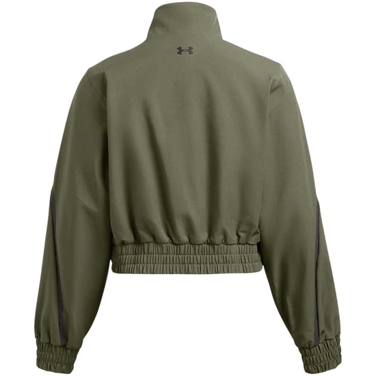 Under Armour Womens/Ladies Funnel Neck Long-Sleeved Top (Green) - Image 2