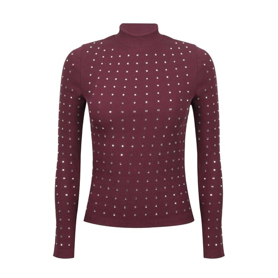 Biba Dames-trainingsjack met strass en ribboord (Afb.) - Image 1