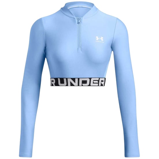 Under Armour Womens/Ladies HeatGear Top (Blue) - Image 2