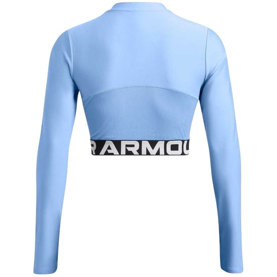 Under Armour Womens/Ladies HeatGear Top (Blue) - Image 3