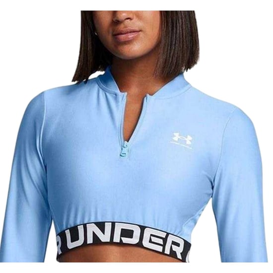 Under Armour Womens/Ladies HeatGear Top (Blue) - Image 5