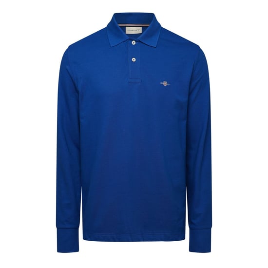 Men's Gant LG Long Sleeve in COLLEGE BLUE - Image 1