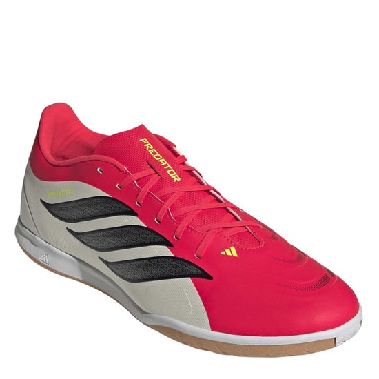 Men's adidas Pred Clb In S in Lucid Red/Core - Image 3