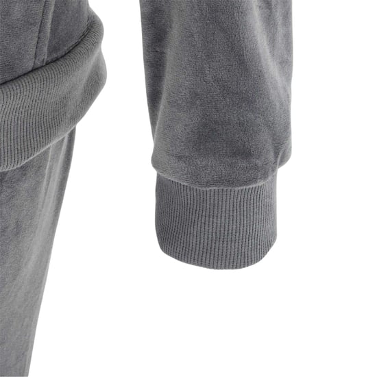 Miso Womens/Ladies Velour Tracksuit Set (Grey) - Image 4