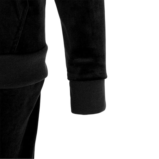 Miso Womens/Ladies Velour Tracksuit Set (Black) - Image 4