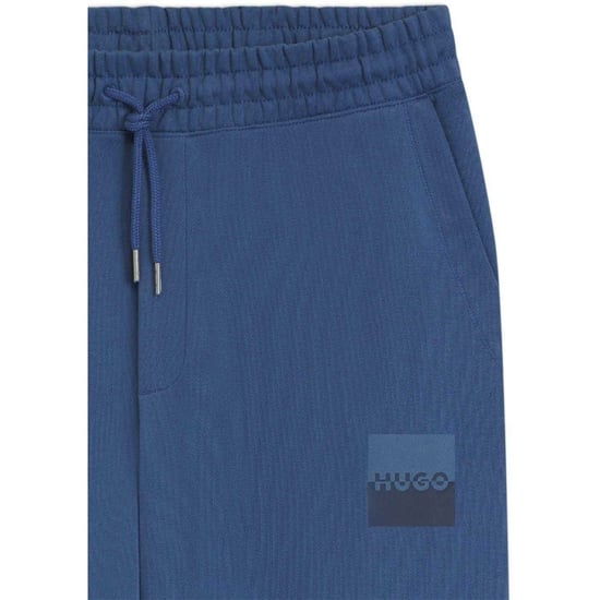 Hugo Mens Dusplitan Logo Joggers (Medium Blauw) - Image 4