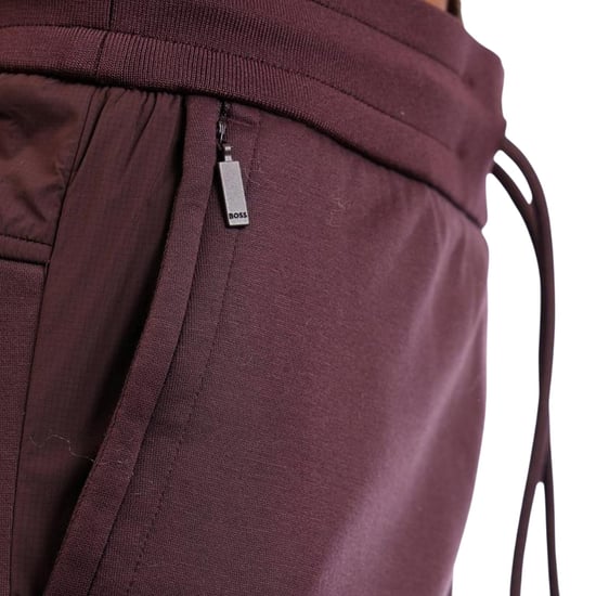 Hugo Boss Lamont Slim-joggingbyxor för herr (Röd) - Image 4