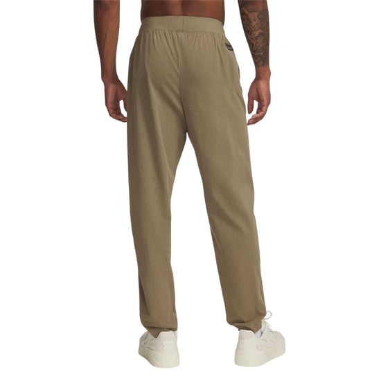 Under Armour Heren Unstoppable taps toelopende, slanke joggingbroek (Bruin) - Image 2