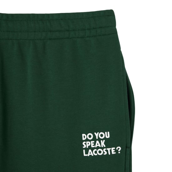 Lacoste Heren Fleece Relaxed Fit Sweatpants (Groen) - Image 2