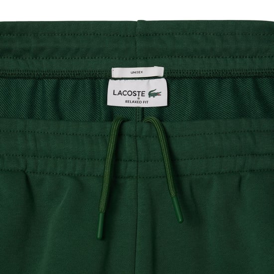 Lacoste Heren Fleece Relaxed Fit Sweatpants (Groen) - Image 3