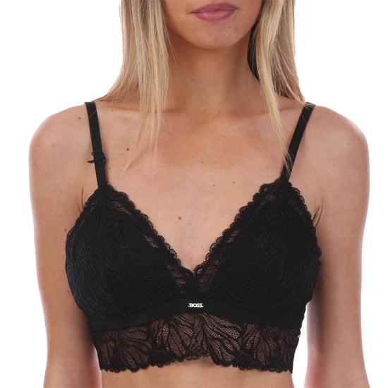 Boss Bianca-bralette voor dames (Zwart) - Image 1