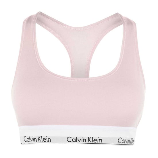 Calvin Klein Dames/Dames Logo Katoenmix Bralette (Roze) - Image 2